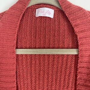 Pink Lily Long Sweater